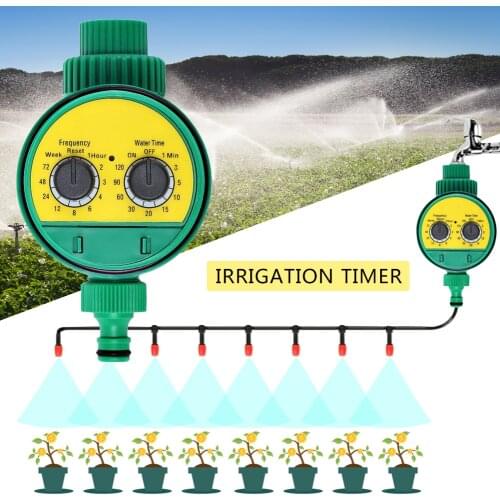 Garden Irrigation System Timer Controller Programmable Ball Valve Automatic Sprinkler Watering Tools for G3 / 4 Thread Faucet