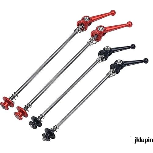 MI.XIM MTB Mountain Bike Ultralight Road Bmx Folding Bicycle Titanium Alloy Quick Release Rod Lever 74/100/130/135mm