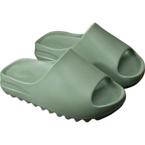 Home Women Thick Bottom Slippers Platform Chunky Heel Living Room Bathroom Slides Non Slip Trend Designer Shoes Ladies Female