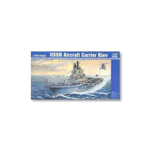 Trumpeter 1/700 scale model 05704 Soviet Navy Kiev level "Kiev" aircraft carriera