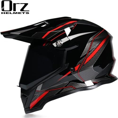 High quality mens motorcycle helmet Motorbike helmet motocross helmets casque moto cross ATV off road full face racing helmet
