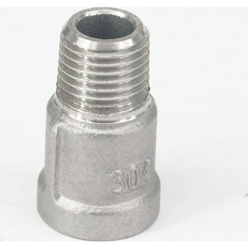 1/4" BSP Female to male Thread 304 Stainless Steel Pipe Fitting Connector water oil air