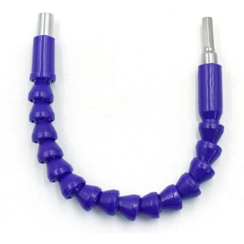 1/4'' Flexible Shaft Bits Hex Shank 295mm Extension Screwdriver Drill Bit Holder Connect Link Electronic Drill Tools 1pcs