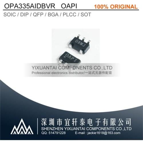 10pcs/lot 50pcs/lot 100pcs/lot Free shipping 100% original OPA335AIDBVR OPA335 OAPI SOT23-5