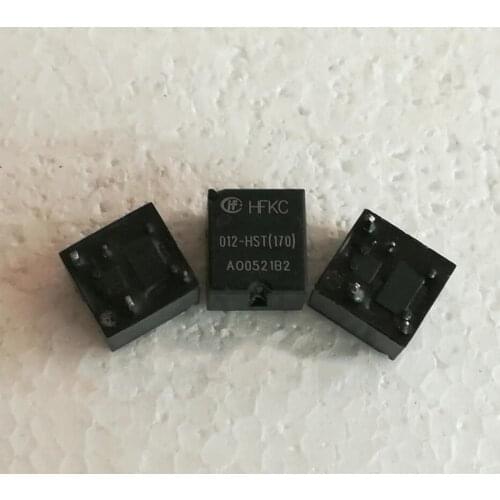 5PCS/lot 100%New Automobile relay HFKC 012-HST(555)HFKC-012-HST HFKC-024-HST HFKC 012 HST 12VDC 24VDC 4PIN 30A High beam relay