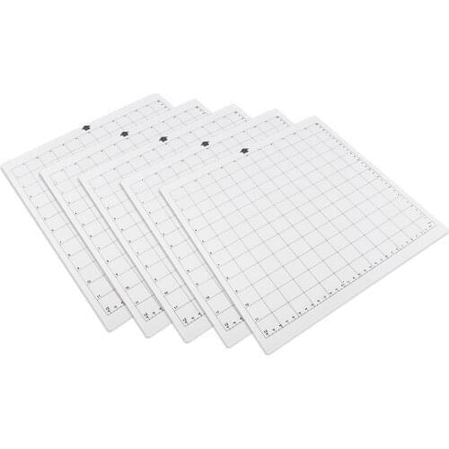 5 Pcs Vervanging Snijden Mat Transparante Lijm Mat Met Meten Grid 12*12-inch Voor Silhouet Cameo Plotter Machine