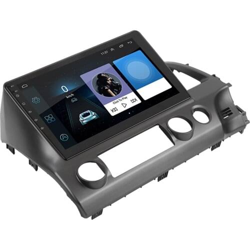 Car Navigator 10.1in Touch Screen Car GPS Navigator for Android 10.0 Fit for Honda Civic 2006‑2011 RHD