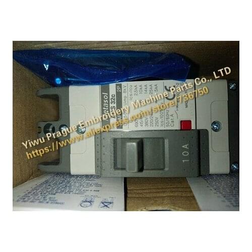 EP-000544-00 SWF Main Power S/W Circuit Breaker ABS32C-10A Genuine SWF Sunstar embroidery machine spare parts store 736750