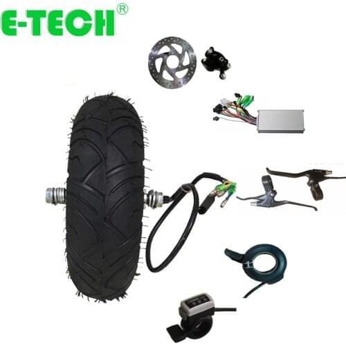 Electric wheelbarrow full kits 13 inch 250W 400W geared electric hub motor wheel with accessories