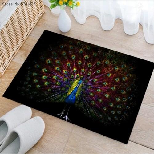 3D Print Butterfly Small Door Mat Beautiful Animals Doormat Home Textile Carpet Kitchen Doorway Mat For Living Room Floor Rug