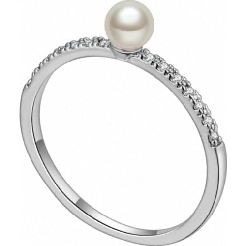 Real Austrian Crystals Brand AAA Zirconia Micro Inlays Fashion Ring for women New Sale Hot Round Se-133484