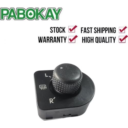 New Side Mirror Switch Knob w/ Heat 1J1959565F For VW /Passat B5/5.5 /Beetle 1998-2006