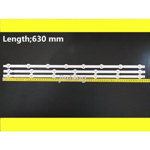 New 9 PCS( 6*A1*7LED,3*A2*8LED) LED backlight strip for LG 32"ROW2.1 6916L-1105A 6916L-1106A 6916L-1204A 6916L-1205A