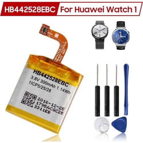 Original Replacement Battery HB442528EBC For Huawei Watch 1 300mAh New Battery
