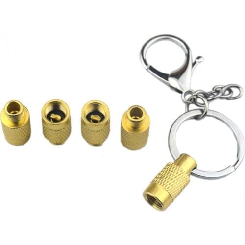 Portable 4 In 1 Pure Copper Tyre Bleed Valve Tire Deflator Tools Tire Air Down Tool for Off-road Vehicle for Bicycle Motorcycle