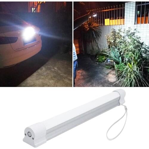 LED Work Light Tube Light Bar Camping Tent Lamp Lantern USB Emergency Lights Flashlight with 2 Magnets, Lanyard for in