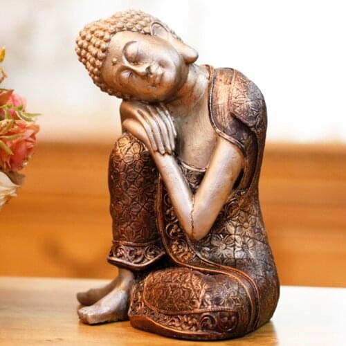 CREATIVE BUDDHA SAKYAMUNI BUDDHA LIVING ROOM DECORATION DECORATION HOME FURNISHING CHINESE ORNAMENTS CRAFTS GIFTS