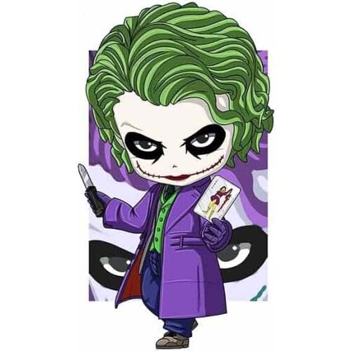 SZWL Waterproof Car Stickers for Cartoon Joker Helmet Motorcycle Sunscreen Vinyl JDM Bumper Trunk Truck Graphics,13cm*7cm