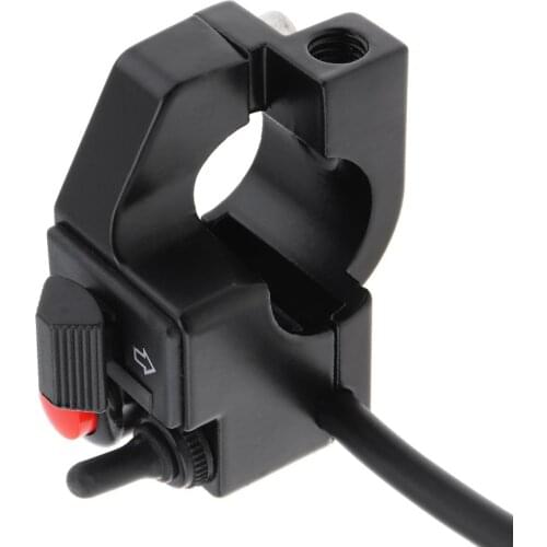 22MM Durable Motorcycle Accessories Tri Function Speaker / Steering Headlight / Flameout Switch for Motorcycle General