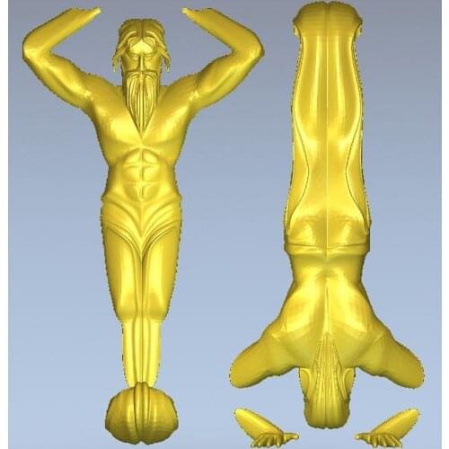 3d model relief for cnc in STL file format atlantu_1