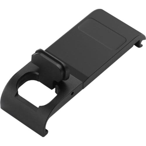 Aluminum Alloy Battery Door Lid Cover Protective Case Type-C Charging Port Adapter Compatible with Hero 9 Black