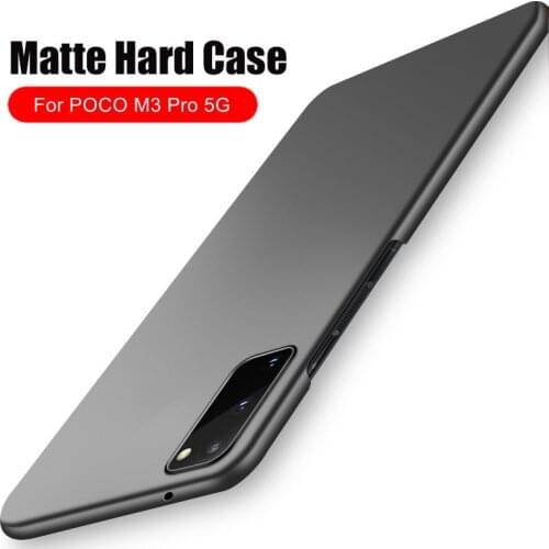 For POCO M3 Pro 5G X3 GT Case Slim Hard PC Matte Armor Plastic Hard Protective Back Cover for Xiaomi POCO M3 X3 Pro Shockproof