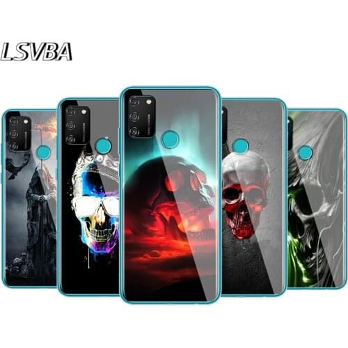 Grim Reaper Skull Skeleton For Huawei Honor 30 20 10i 10 9C 9A 9S 9X 9N 9 8A 8 7A 7C Pro Plus Lite Phone Case