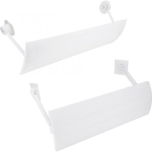 Home Adjustable Anti-wind Air Conditioning Dustproof Cover Windshield Baffle Protector Guide Straight Snti-wind Shield