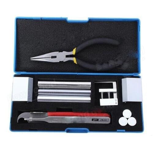 Hot Professional 12 In 1 HUK Lock Disassembly Tool Locksmith Tools Kit Remove Lock Repairing Pick Set