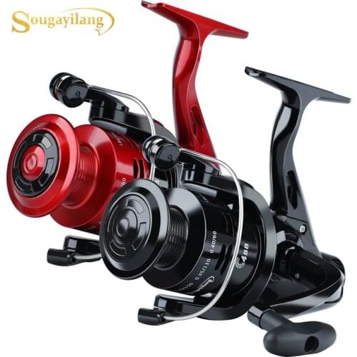 Sougayilang 4000 Reel 4BB 5.2:1 Spinning Fishing Reel Pesca Lightweight Carp Fishing Reels Spinning Wheels