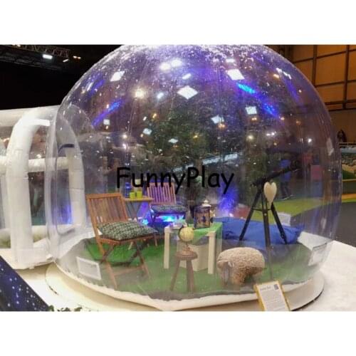Inflatable bubble lawn tent,inflatable bubble camping tents,outdoor trade show and event tents with support,inflatable army tent