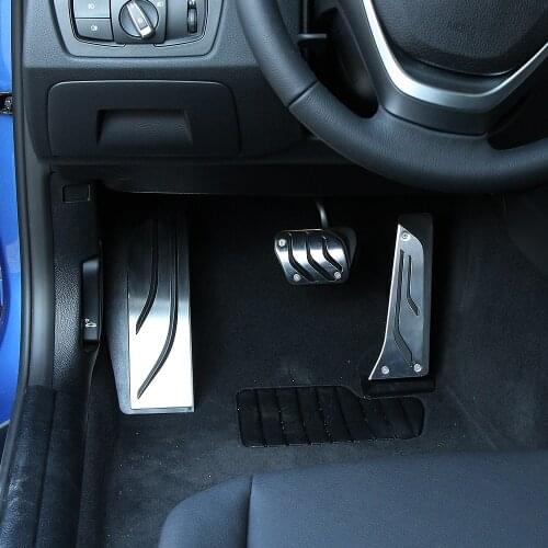 Non-Drilling Brake Accelerator Pedal Plate Pad For BMW New 1 2 3 4 5 6 7 series GT X3 X4 X5 X6 Z4 F10 F15 F30 F31 F34 LHD AT