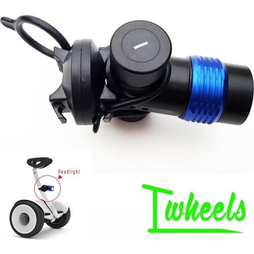 Electric unicycle headlight fit to Segway Ninebot Mini/Ninebot one strong light LED headlamp