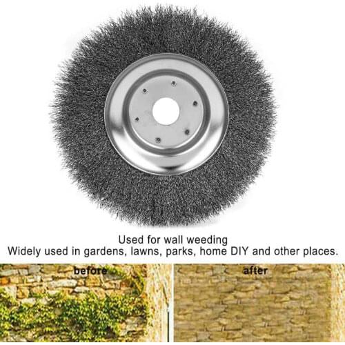 Steel Wire Lawn Mower Brush Head Trimmer Brush Head Lawn Mower Parts Garden Supplies Lawn Trimmer Tool