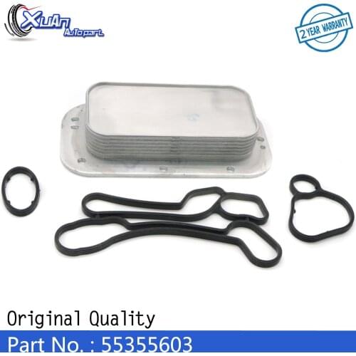 Xuan Engine Oil Cooler Repair Kits Gaskets Seal Full Suit 55355603 For Chevrolet Cruze Aveo Sonic Opel Astra Pontiac G3 55354071