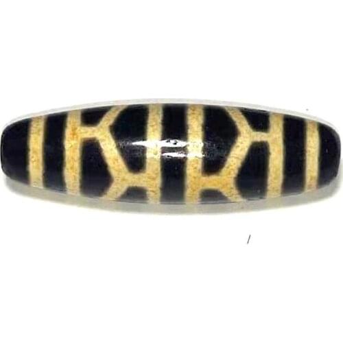 Tibet Feng Shui Agate DZI Black/white Tortoiseshell DZI 13*38mm weathering agate DZI beads men&women jewelry DIY Free Shipping