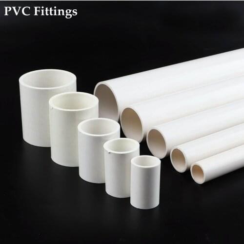 40pcs/lot 25mm PVC Pipe Connector Direct Irrigation Syetem Garden Water Connectors Aquarium Tank Fittings Water Supply Adapter