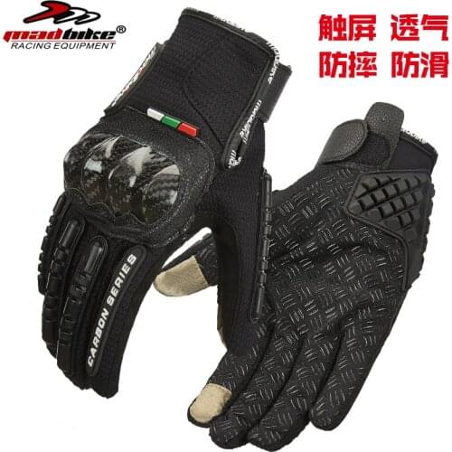 MADBIKE High Quality Warm Winter Thicken Bike Bicycle Glove Thermal Fleece Windproof Rainproof Full Finger Cycling Gloves