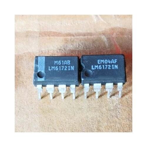 2pcs/lot LM6172IN LM6172 DIP-8 new original In Stock