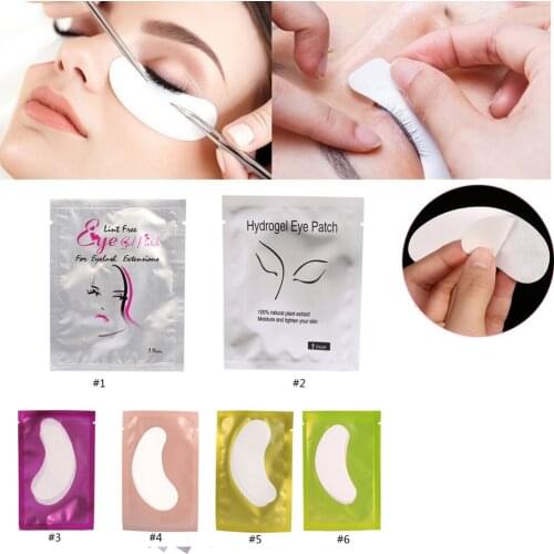 300Pairs Eyelash Extension Hydrogel Under Planting Grafted Eyelashes Affixed Collagen Eye Mask Smooth Lint Isolation Pads