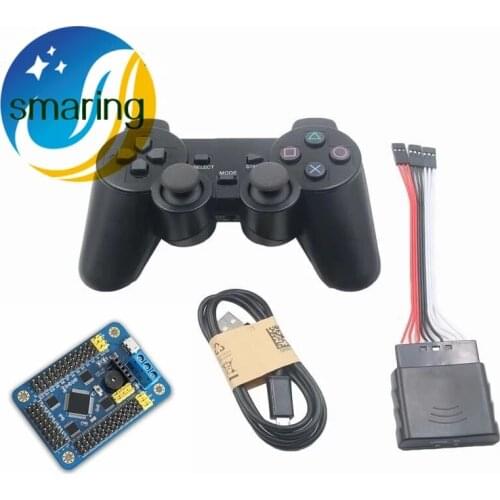 Official smarian 32 Channel Servo Control Board & Robot PS2 Controller & Receiver Handle for Arduino Robot DIY Platform