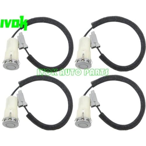 4Pcs/lot Car Reverse Sensors For Toyota RAV4 2.4L Highlander RAV4 Black White Silver PZD61-00017 PZD61 00017