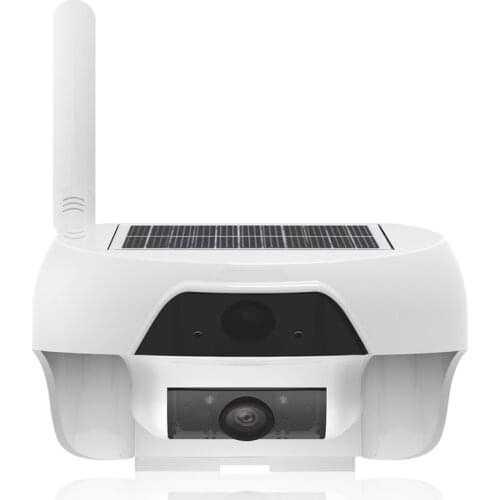 720P Solar Mobile WiFi PIR Camera with Infrared LED for Outdoor IP55 Waterproof Motion Detect & Remotely Wake Up by Free APP