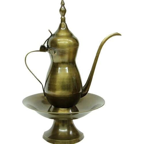 Crownwell Pitcher Plate Antique Copper