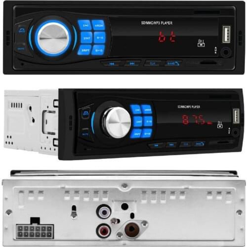 Auto MP3 Player Bluetooth Hands-free Call AUX/Micro-SD/U Disk/FM Radio 12V Car One Din USB2.0 MP3 Player Multimedias Player 8013