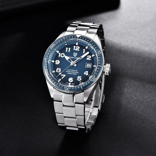 PAGANI Design 2021 New Men Mechanical Wristwatches Top Brand Luxury Men Automatic Watches Stainless Steel Waterproof Watch Men
