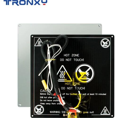 TRONXY 3D Printer Parts Heat Bed 220*220mm/255mm*255mm/330*330mm Standard Aluminum Plate Hot Bed 3D Printer Accessories Heatbed