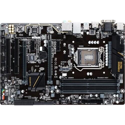 For Gigabyte GA-Z170-HD3 Original Used Motherboard Z170 Socket LGA 1151 DDR4 Support I7 6700K