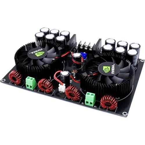 High Power 420W+420W Dual Channel Digital Audio Power Amplifier Board Pure Stage Amplifier Board