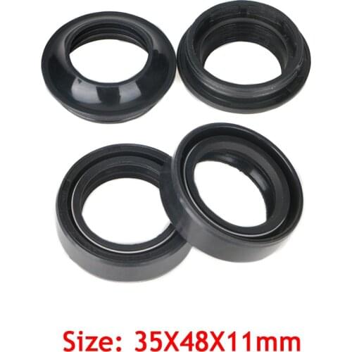For YAMAHA X MAX 125 XMAX 250 YP MAJESTY 35X48X11 Motorcycle Dust Oil Front Fork Shock Absorber Oil Seals 35 48 11